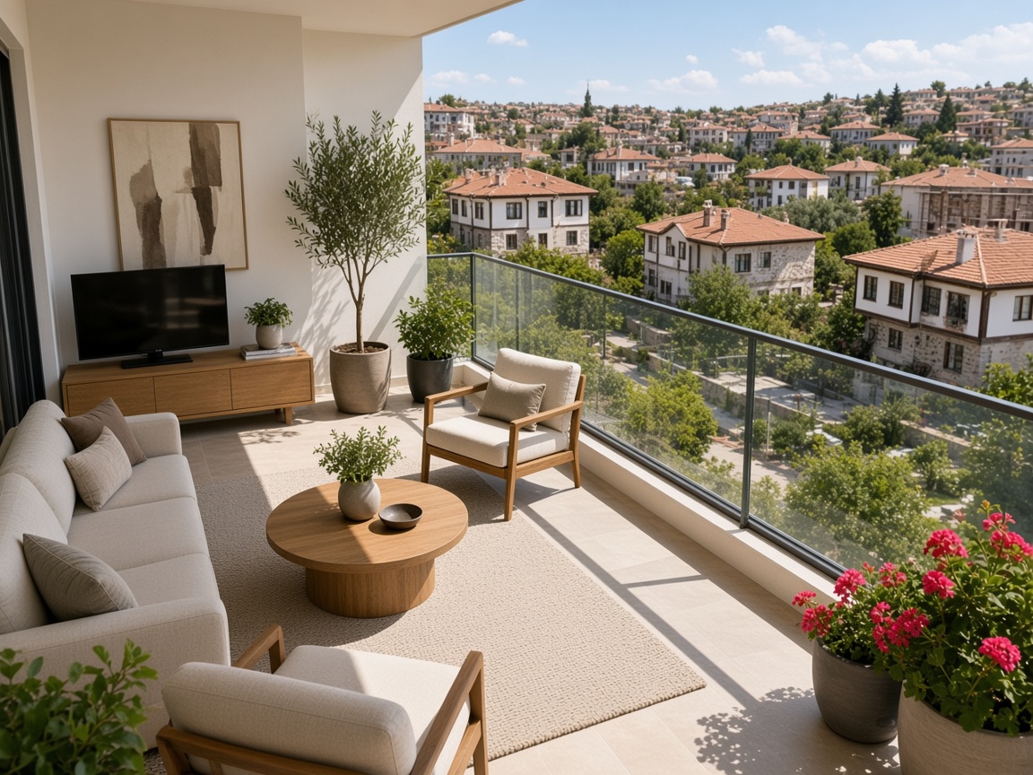 Bahçelievler’de 4+1 geniş daire – Balkon
