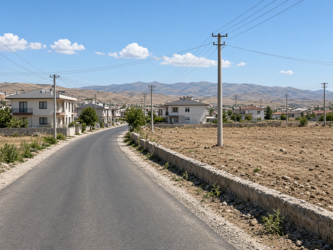 Boztepe Yeni’de imarlı arsa – Giriş yolu