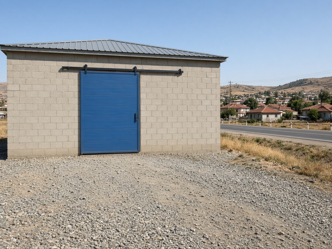 Mucur Karşıyaka’da kiralık depo – Dış görünüm